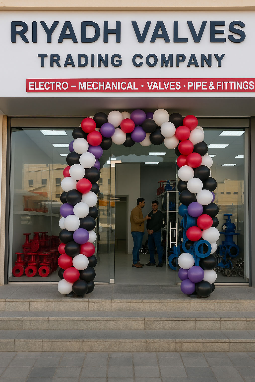 Riyadh Valves Trading Co – Branch Opening